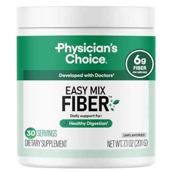 Physician’s CHOICE Easy Mix Fiber for GLP-1 Support