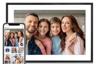Digital Picture Frame, 10.1 Inch Picture Frame with 1280*800 HD IPS Touch Screen