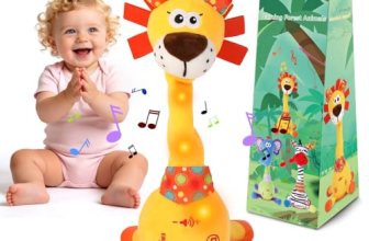 LUKETURE Dancing Talking Lion Plush