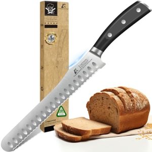 CoquusAid Bread Knife for Homemade Bread
