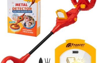 PANCKY Metal Detector for Kids, IP68 Waterproof 3-10 Year Kids Metal Detector Ki