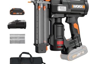 WORX Brad Nailer Cordless, 20V 18 ga Brushless Nail Gun Cordless