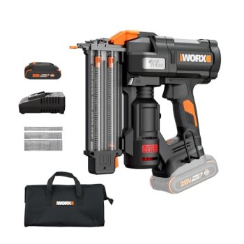 WORX Brad Nailer Cordless, 20V 18 ga Brushless Nail Gun Cordless