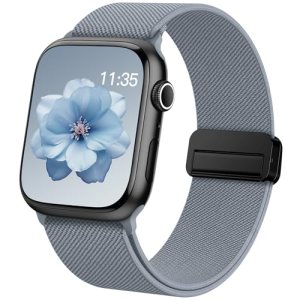 Stretchy Loop Sport Band Compatible with Apple Watch Bands 40mm 46mm 44mm 49mm 4
