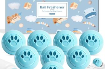 STRN Sneaker Deodorizer Balls 8 Packs Baby Powder Scent Shoe Odor Elimination