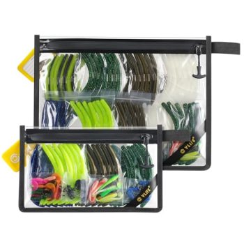 CVLIFE 2-Pack Soft Plastic Tackle Storage Bag