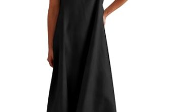 ANRABESS Womens Summer Maxi Dress Casual Spaghetti Straps Sundress Flowy Long Dr