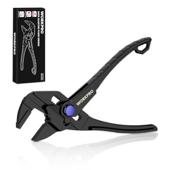 WORKPRO Mini Pliers Wrench, 4-Inch Smooth Jaw Plier