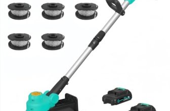 Garvee String Trimmer Cordless – Weed Wacker Battery Powered Electric Weed Trimm