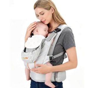CoziBB Baby Carrier, 3-in-1 Cozy Baby Wraps Carrier with Air Cushion Waist Belt