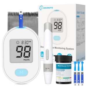 Blood Glucose Monitor Kit, Blood Sugar Testing kit with 50 Blood Sugar Test Stri