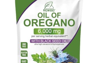 RIOWEGO Oil of Oregano Softgels with Black Seed Oil