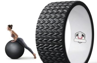 HAPBEAR Back Roller – Yoga Wheel Set with 26” Exercise Ball