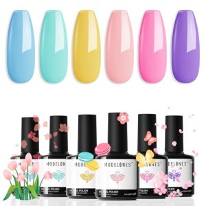 modelones Spring Pastel Gel Nail Polisht
