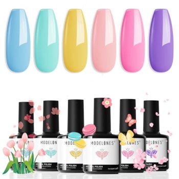 modelones Spring Pastel Gel Nail Polisht