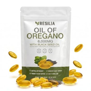 Resilia Softgels with Black Seed Oil 6000mg