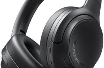 SoundPEATS Cove Pro Over Ear Headphones with 56dB Adaptive Noise Cancellation