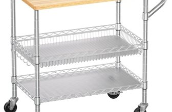 WDT 3 Tier Rolling Kitchen Carts with Wheels