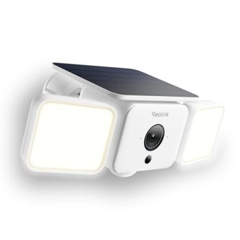 REOLINK Solar Floodlight Cam, 2K 150° Security Cameras Wireless Outdoor