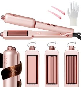 FMZ Flat Iron Hair Straightener Crimper Curler