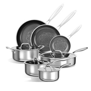 COOKER KING Stainless Steel Cookware Set