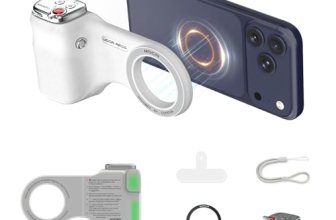 COMITOK Phone Camera Grip MOCA ARCO for Video Recording with Thumb Rest Area Des