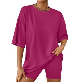 AUTOMET Womens 2 Piece Sets Summer Outfits 2026 Two Piece Lounge Set Matching Cl