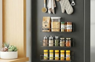 Magnetic Spice Rack for Refrigerator