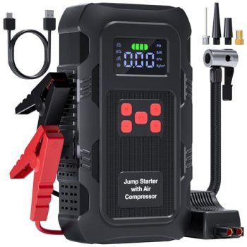 HPBS 5000A Jump Starter with Air Compressor