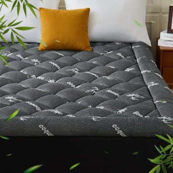 Twin XL Mattress Topper, Viscose Derived from Bamboo