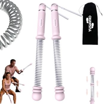 Adjustable Ropeless Battle Ropes for Home Gym for Men & Women