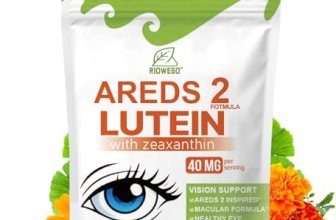 RIOWEGO AREDS 2 + Advanced Lutein and Zeaxanthin Supplement -40 mg Lutein & Zeax