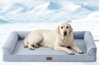COZY KISS Cooling Dog Bed for Extra Large Dogs