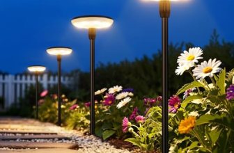 LETMY Solar Pathway Lights Outdoor