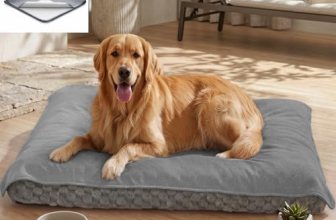 MontVoo Washable Dog Bed Cover, Absorbent Quick Dry Pet Bed Sheet, Easy Hair Rem