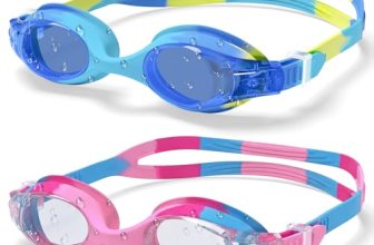 Aegend Swim Goggles for Kids Age 3-8 Anti-Fog Clear Vision Full Protection Goggl