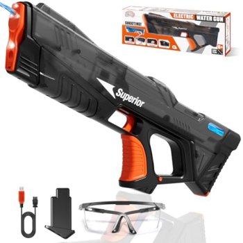 Skirfy Electric Water Gun Toys,Auto Suction Water Guns for Adults&Kids,Squirt Gu