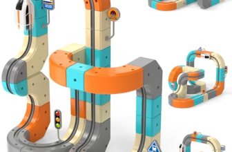 Electric Train Set 82PCS 3D Flexible Race Track for Kids 3 4 5 6 7 8 Years Old