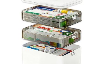 3-Tier Medicine Organizer & Portable Medicine Cabinet