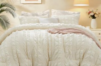 BEDELITE Cream Comforter Set Queen