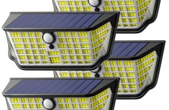 WdtPro Solar Lights Outdoor Waterproof