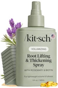Kitsch Root Hair Volume Spray – Lightweight Hair Volumizer for Instant Lift and