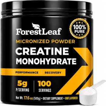 ForestLeaf Micronized Creatine Monohydrate Powder