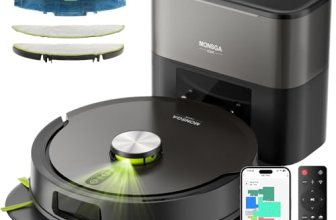 MONSGA Robot Vacuum and Mop Combo