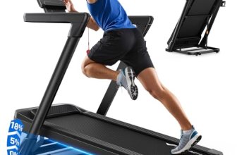 MERACH Treadmill with 15/18% Auto Incline