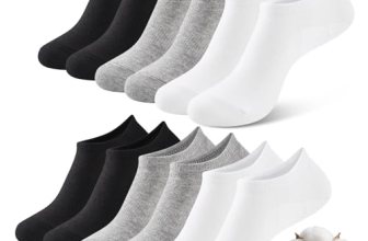 SukModen No Show Socks Women Men Non Slip Invisible Liners for Flats Breathable