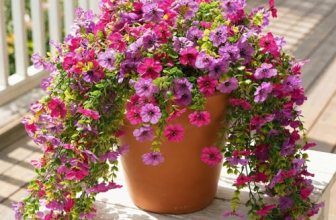UJROQI Artificial Fake Hanging Flowers for Outdoors