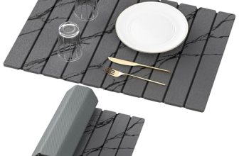 Yofidra Large Stone Dish Drying Mat for Kitchen Counter