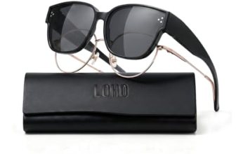 LOHO Polarized Sunglasses Over Glasses Women & Men