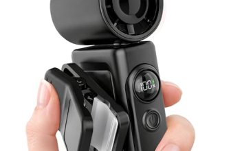 Hotsales Clip-On Portable Fan, 13500 RPM High-Speed Rechargeable Handheld Mini F